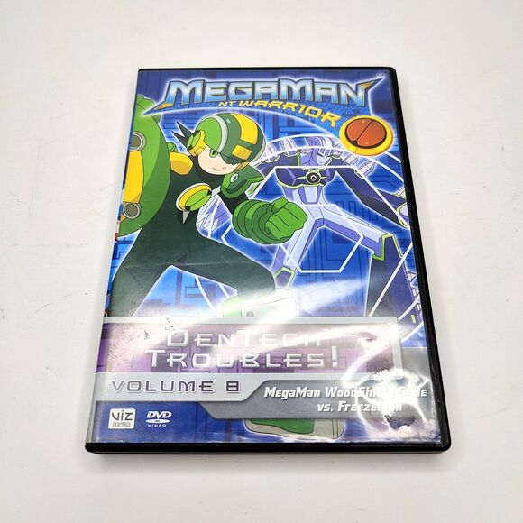 MegaMan NT Warrior Volume 8 DenTech Troubles - Rare! (Disc Only) - Picture 1 of 6